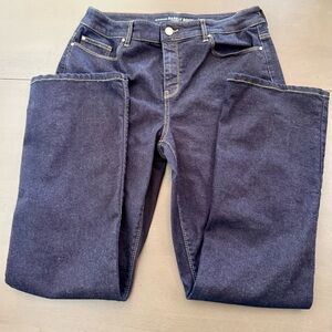 Chico's Indigo Barely Bootcut Jeans 1 Regular